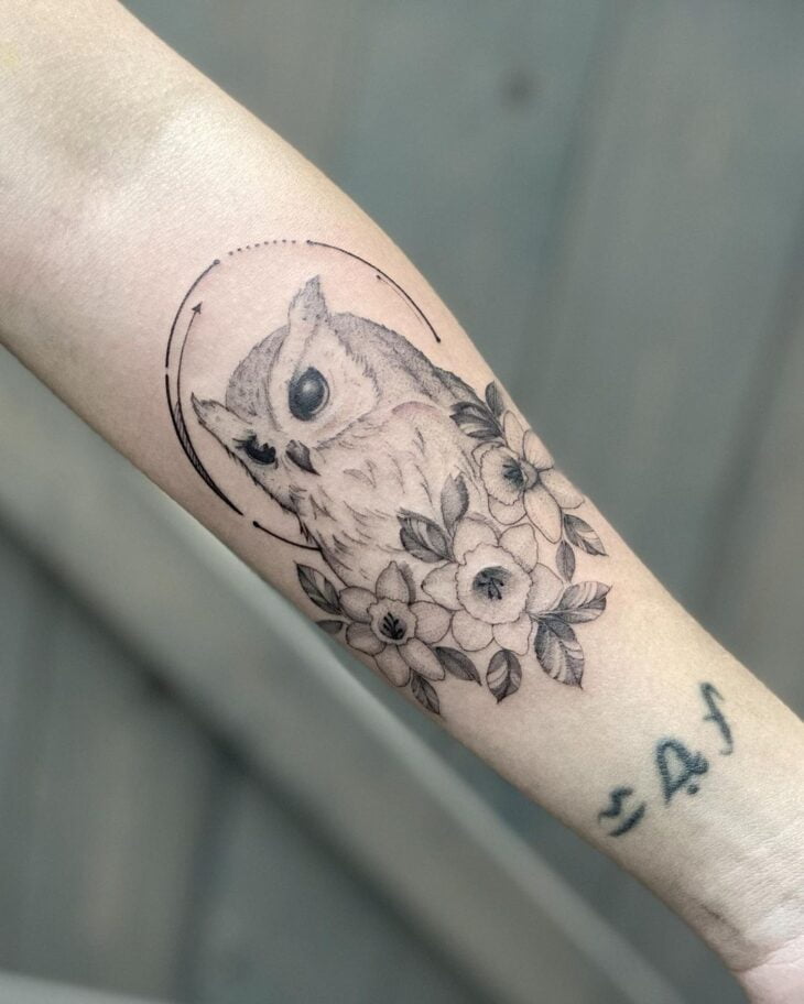 tatuagem de coruja 179