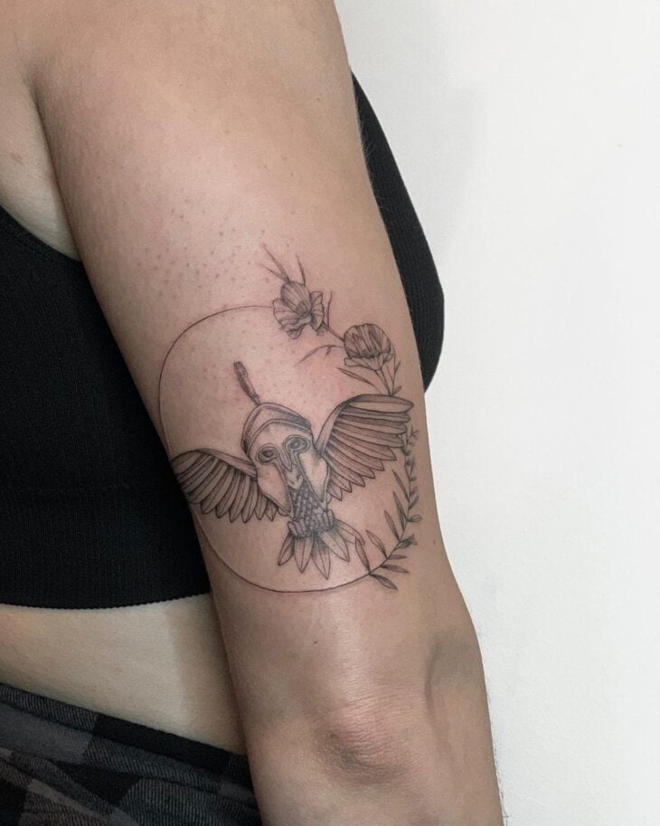 tatuagem de coruja 77