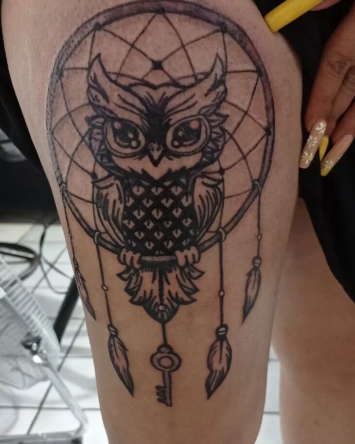 tatuagem de coruja 81