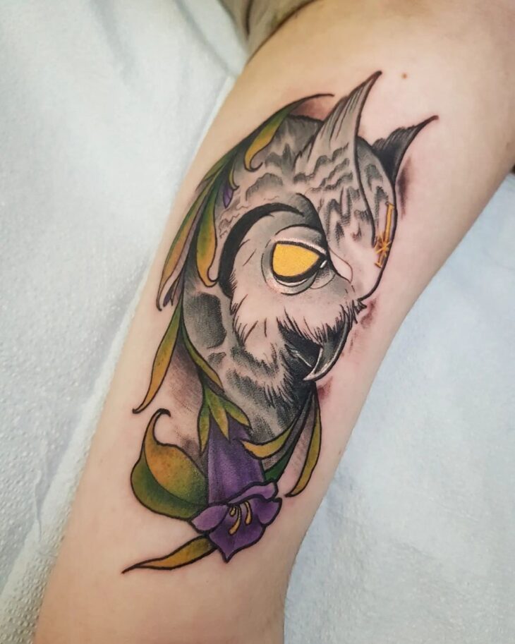 tatuagem de coruja 84