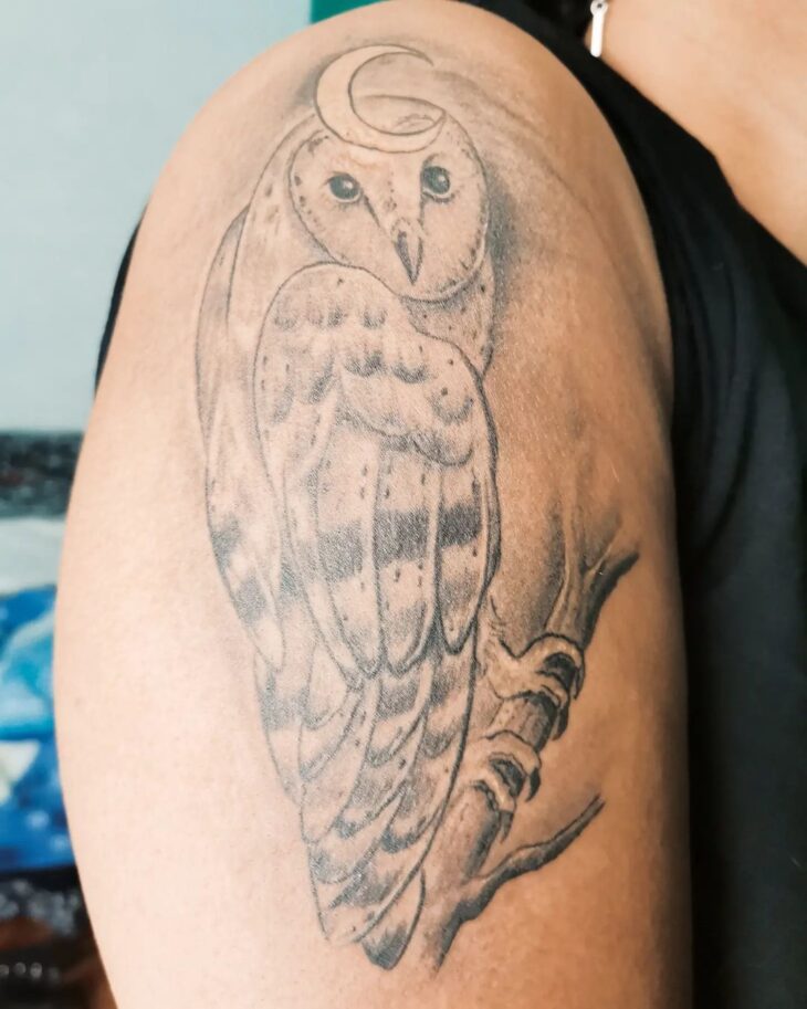 tatuagem de coruja 90