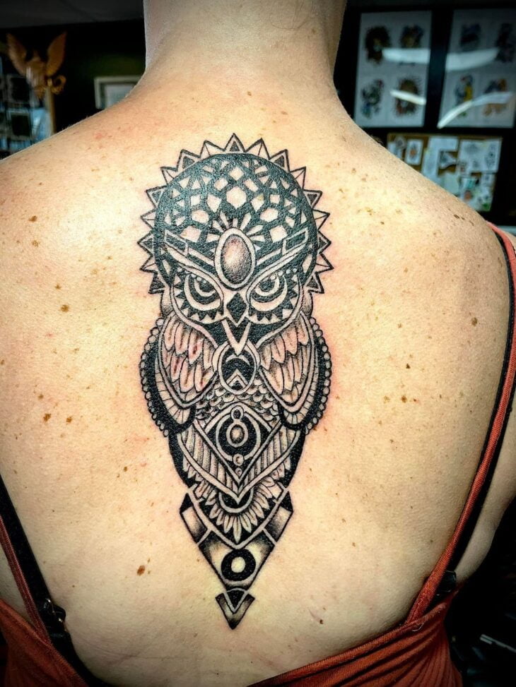 tatuagem de coruja 96