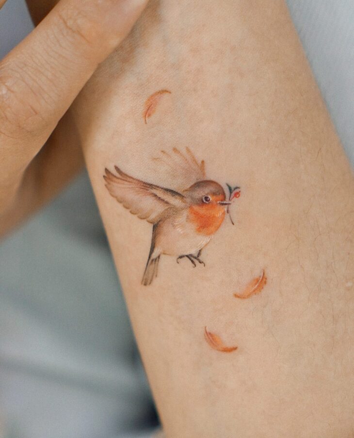 tatuagem de pena 87