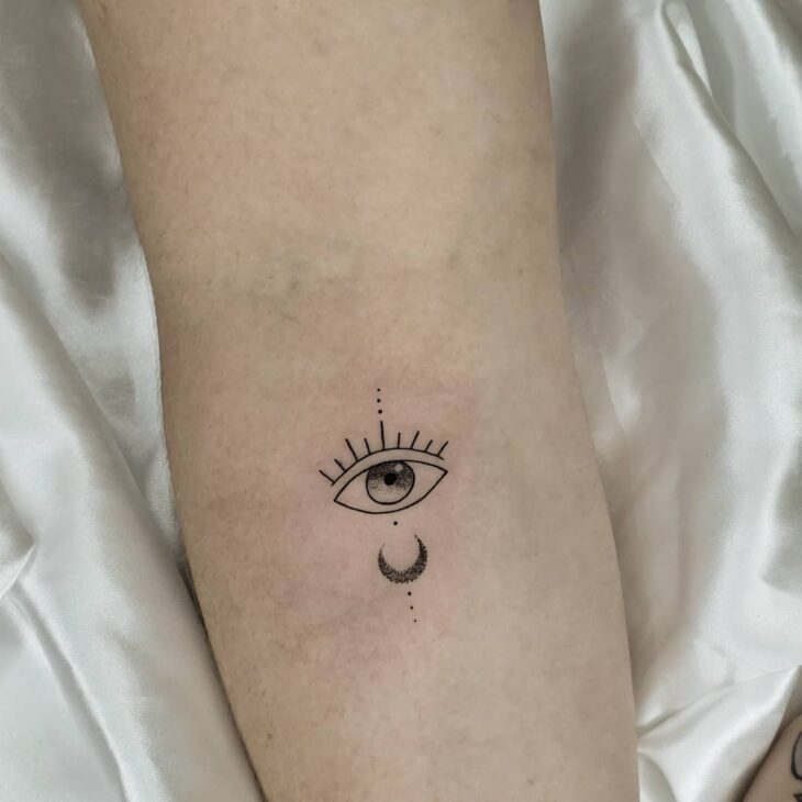 tatuagem de olho grego 1