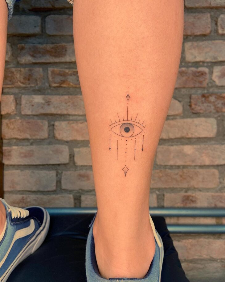 tatuagem de olho grego 19