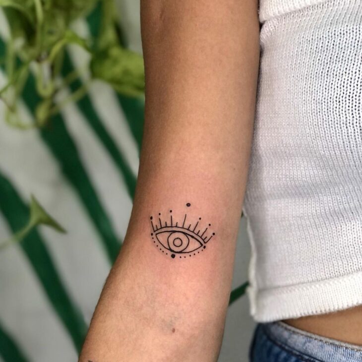 tatuagem de olho grego 91