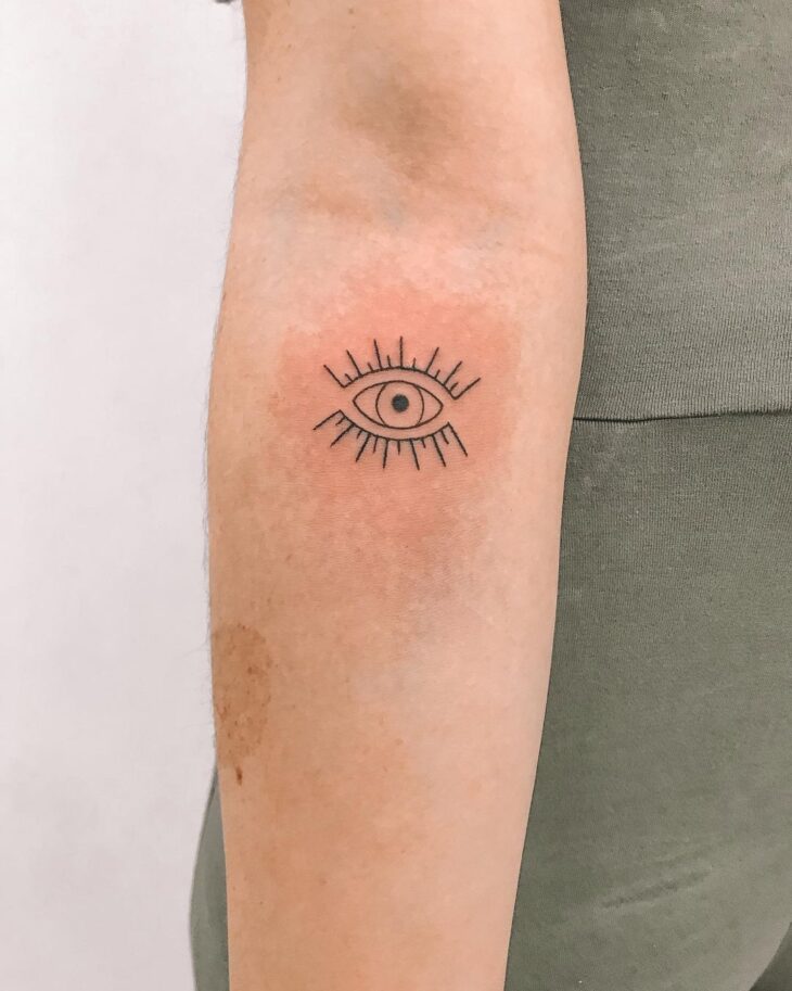 tatuagem de olho grego 71