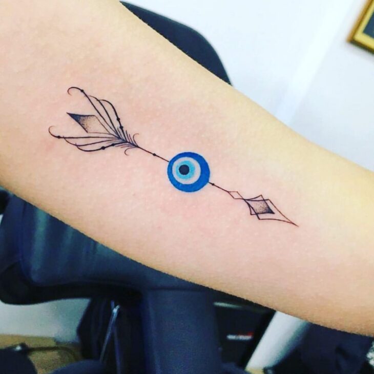 tatuagem de olho grego 49
