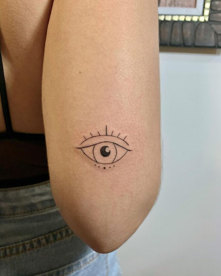 tatuagem de olho grego 51