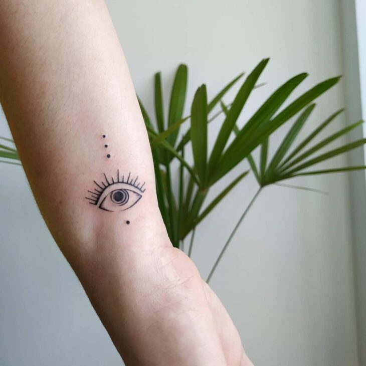 tatuagem de olho grego 53