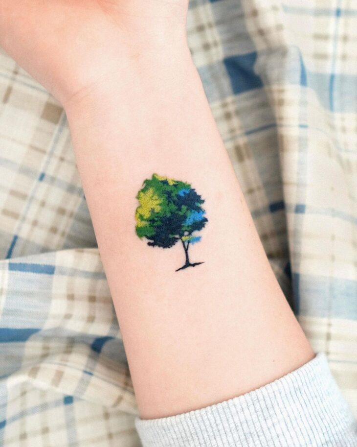 tatuagem de árvore 88
