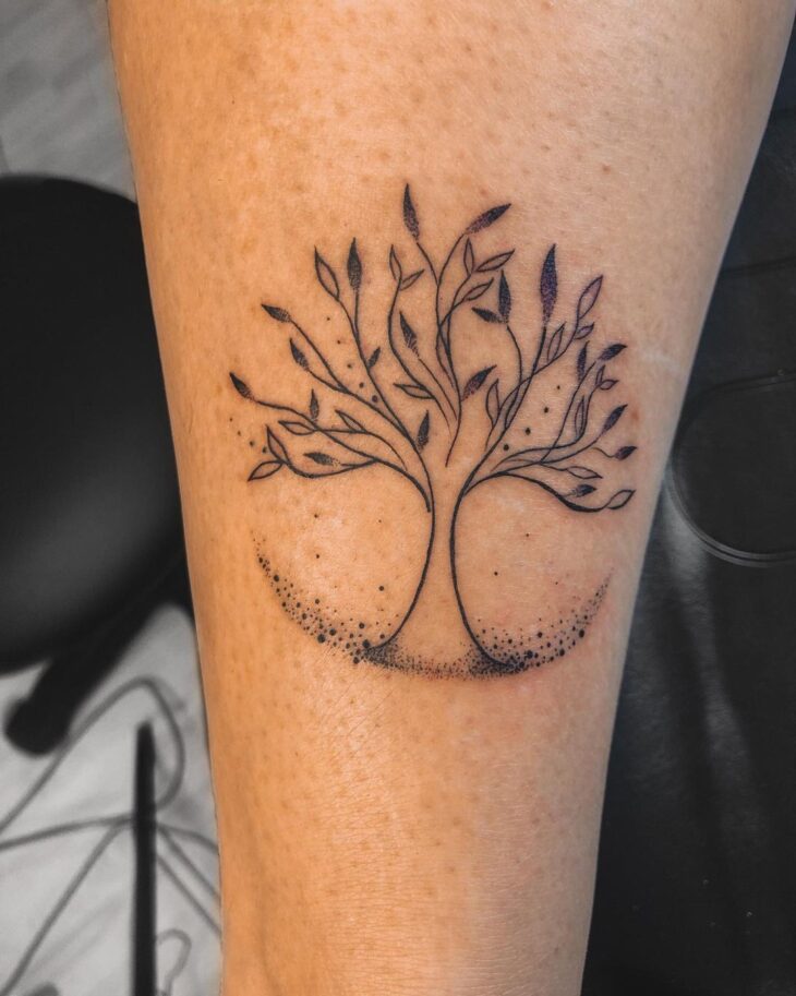 tatuagem de árvore 7