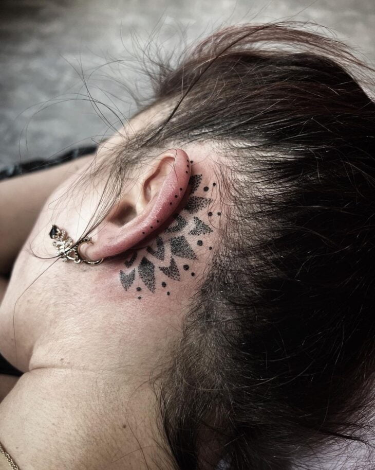 tatuagem de flor de lótus 16