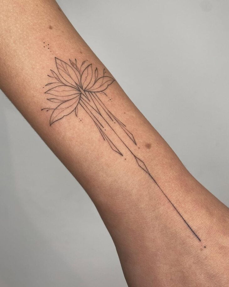tatuagem de flor de lótus 23
