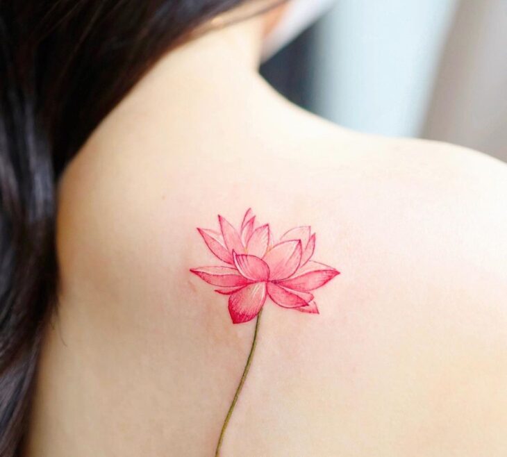 tatuagem de flor de lótus 80