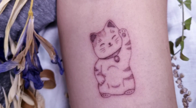 90 ideias de tatuagem de gato para quem ama seu felino