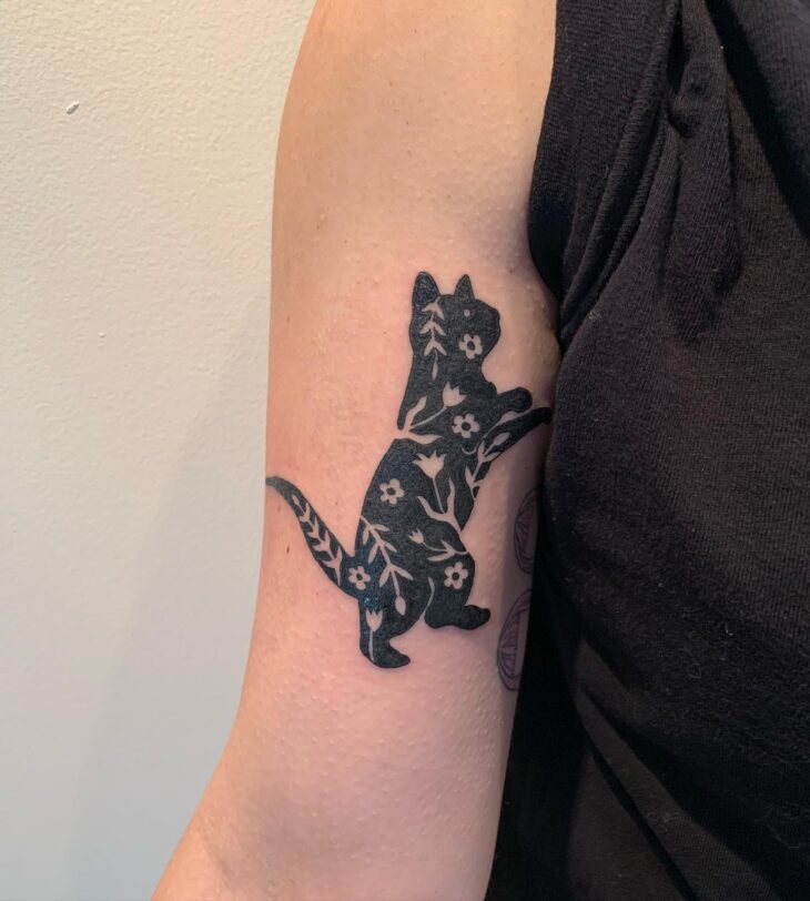 tatuagem de gato 93