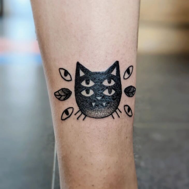 tatuagem de gato 96