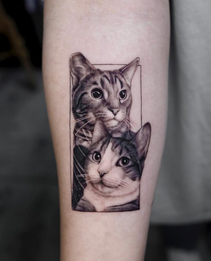 tatuagem de gato 79