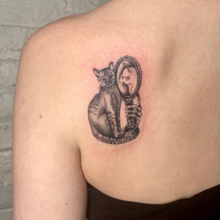 tatuagem de gato 122