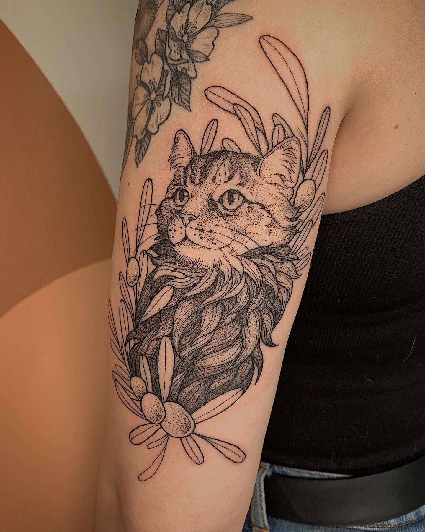 tatuagem de gato 109