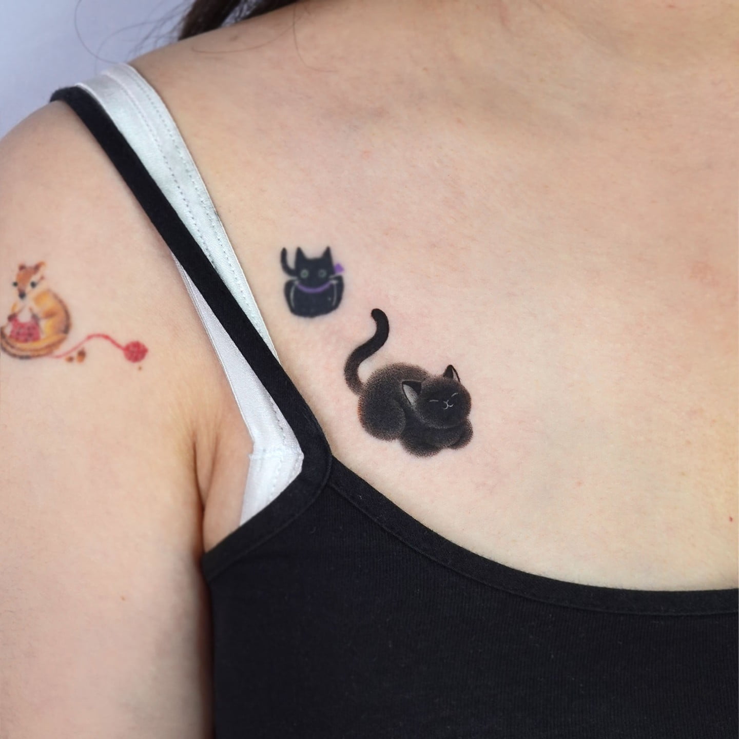 tatuagem de gato 108