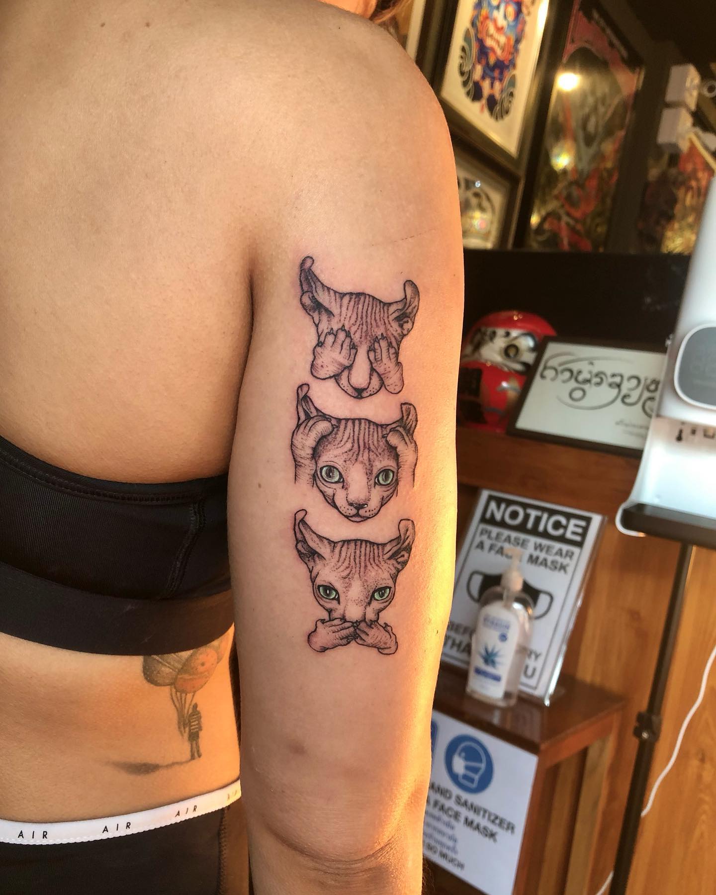 tatuagem de gato 119