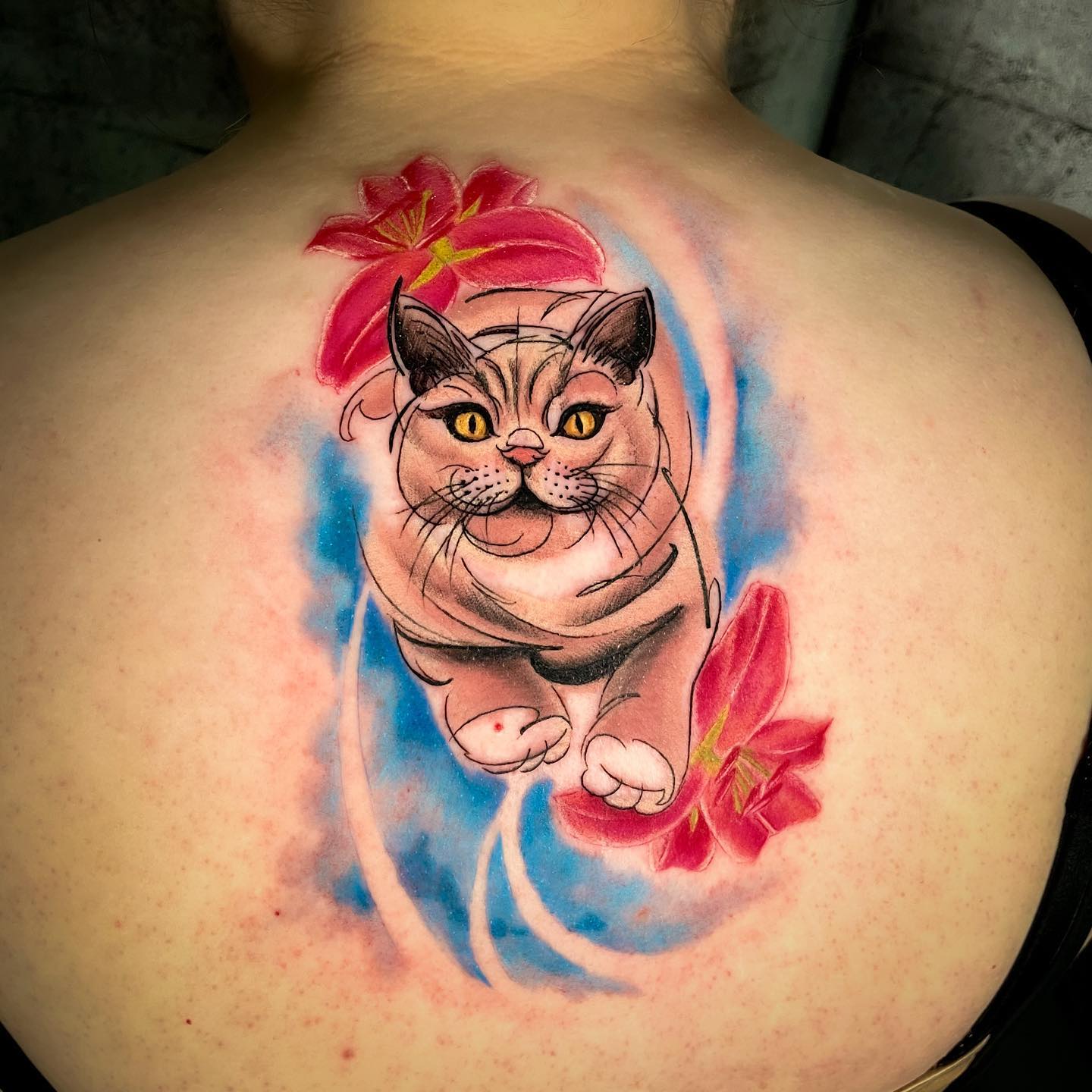 tatuagem de gato 132