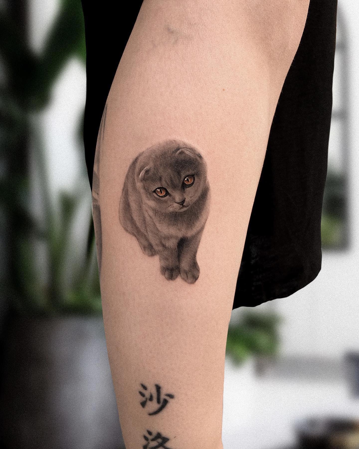 tatuagem de gato 82