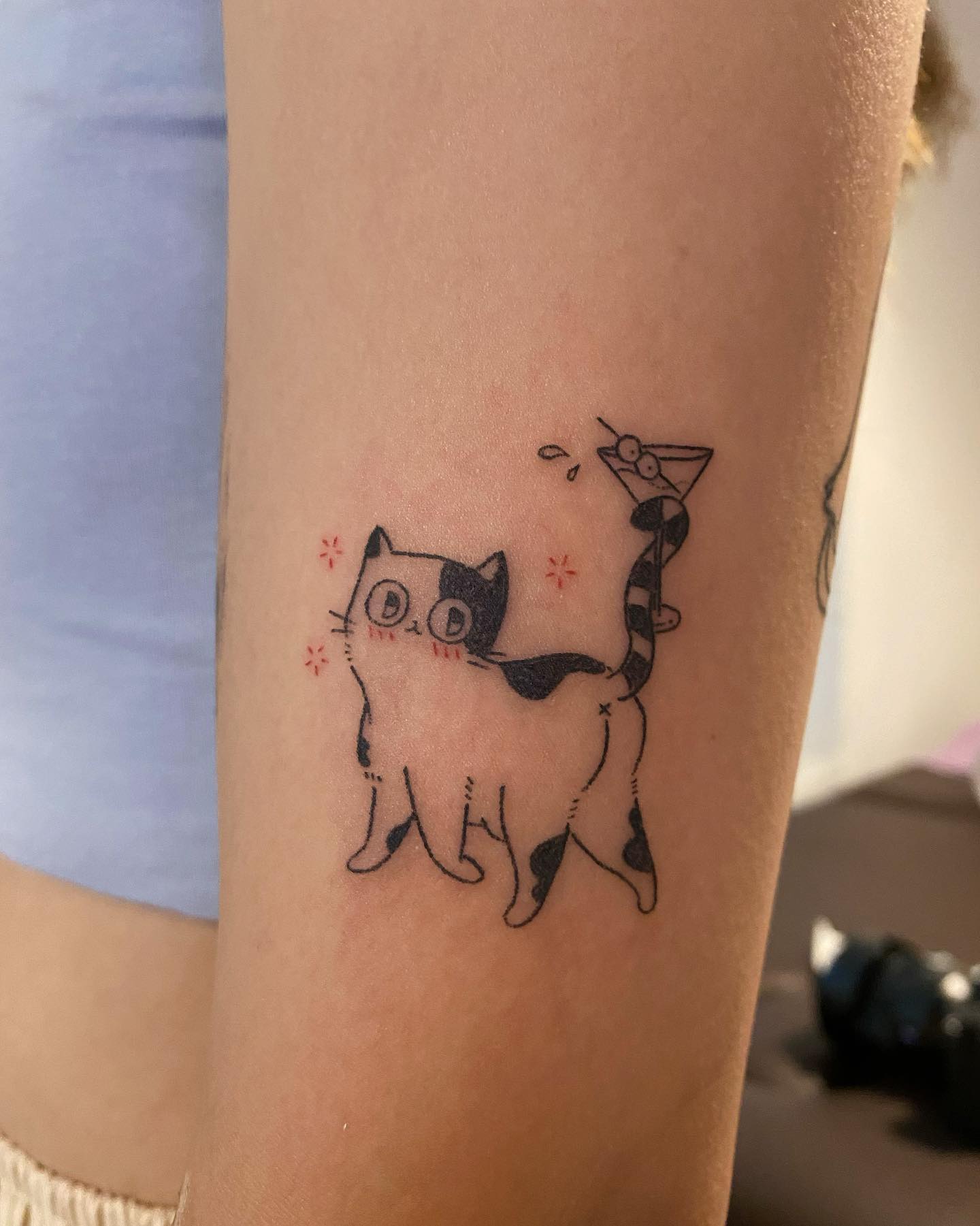 tatuagem de gato 140