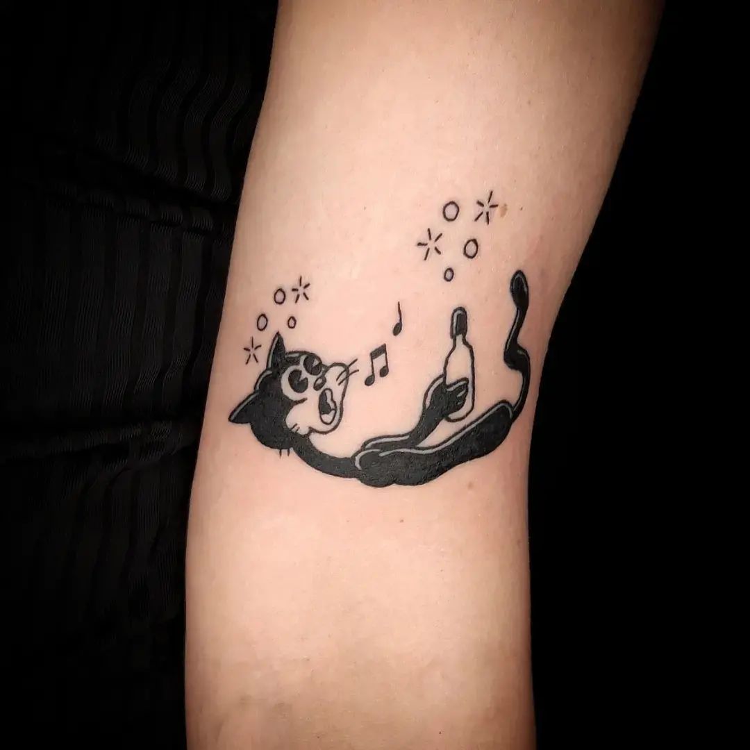 tatuagem de gato 144