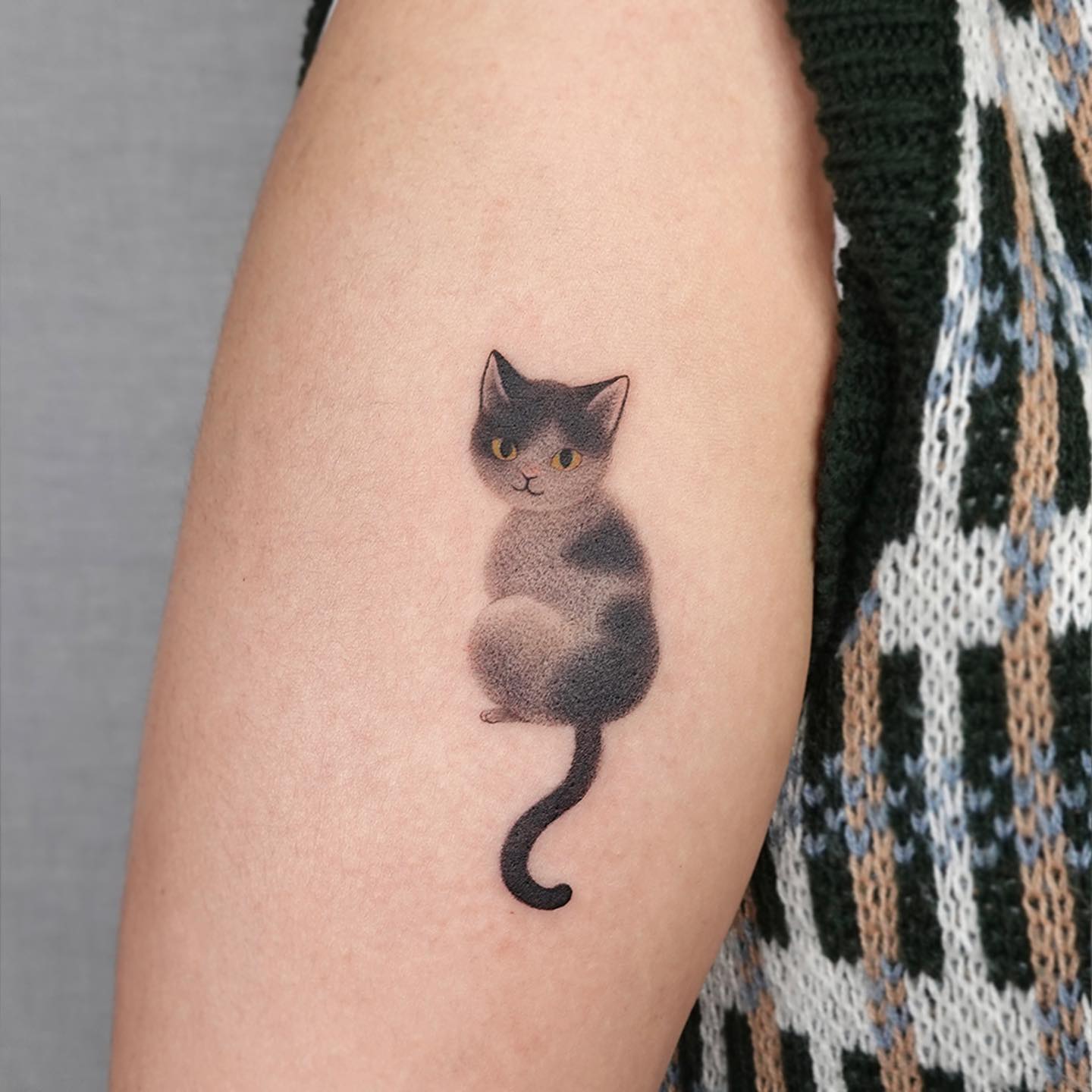 tatuagem de gato