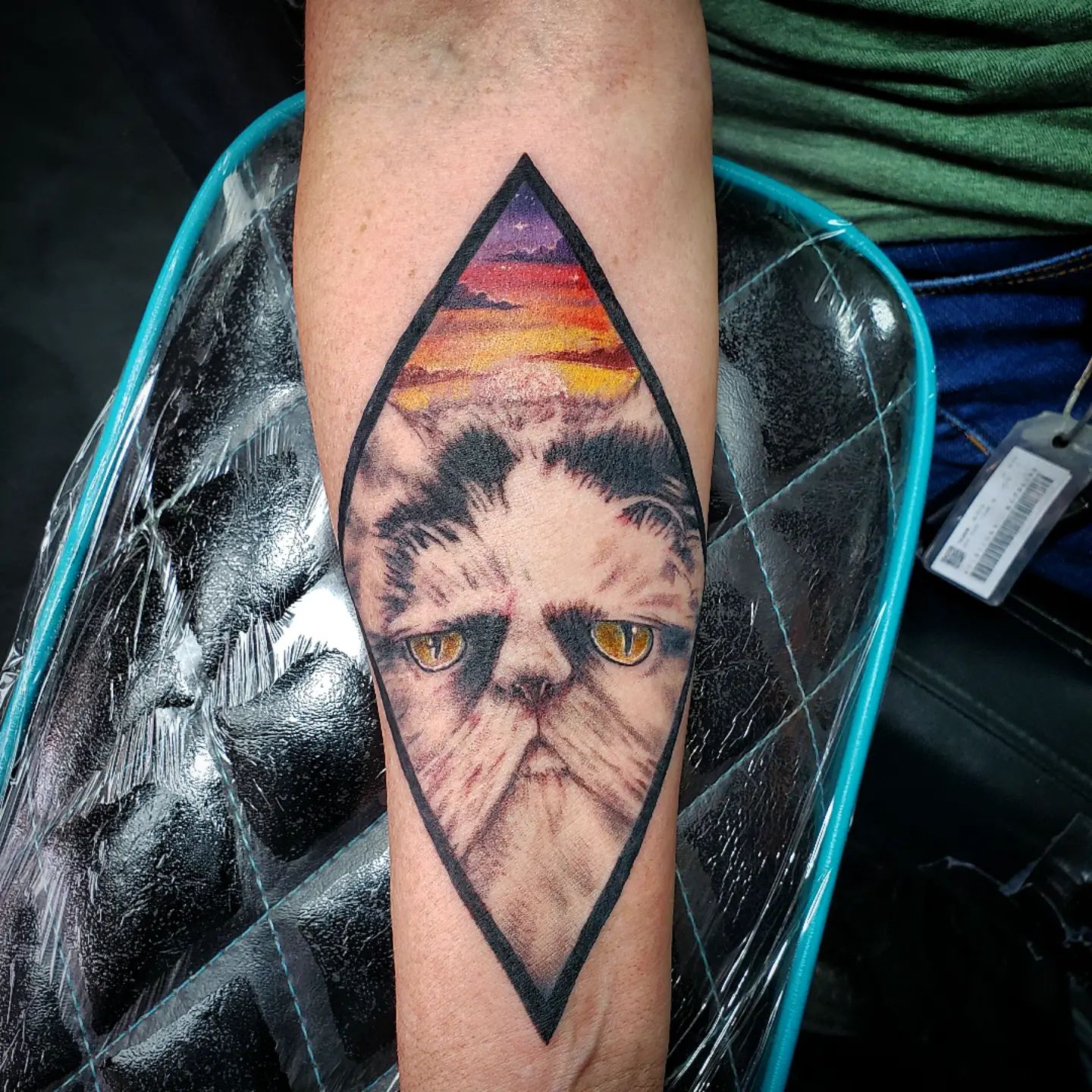 tatuagem de gato