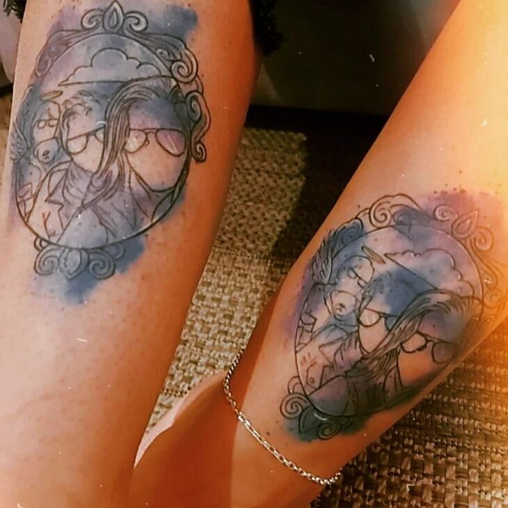 tatuagem de irmãs