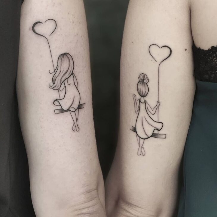 tatuagem de irmãs 23