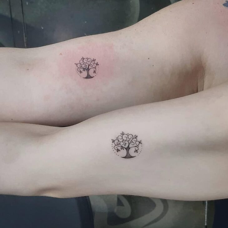 tatuagem de irmãs