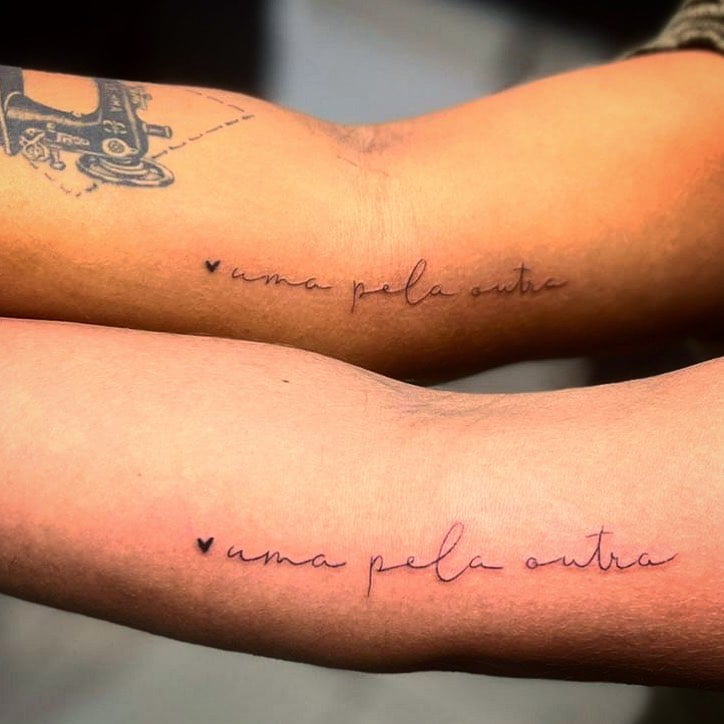 tatuagem de irmãs