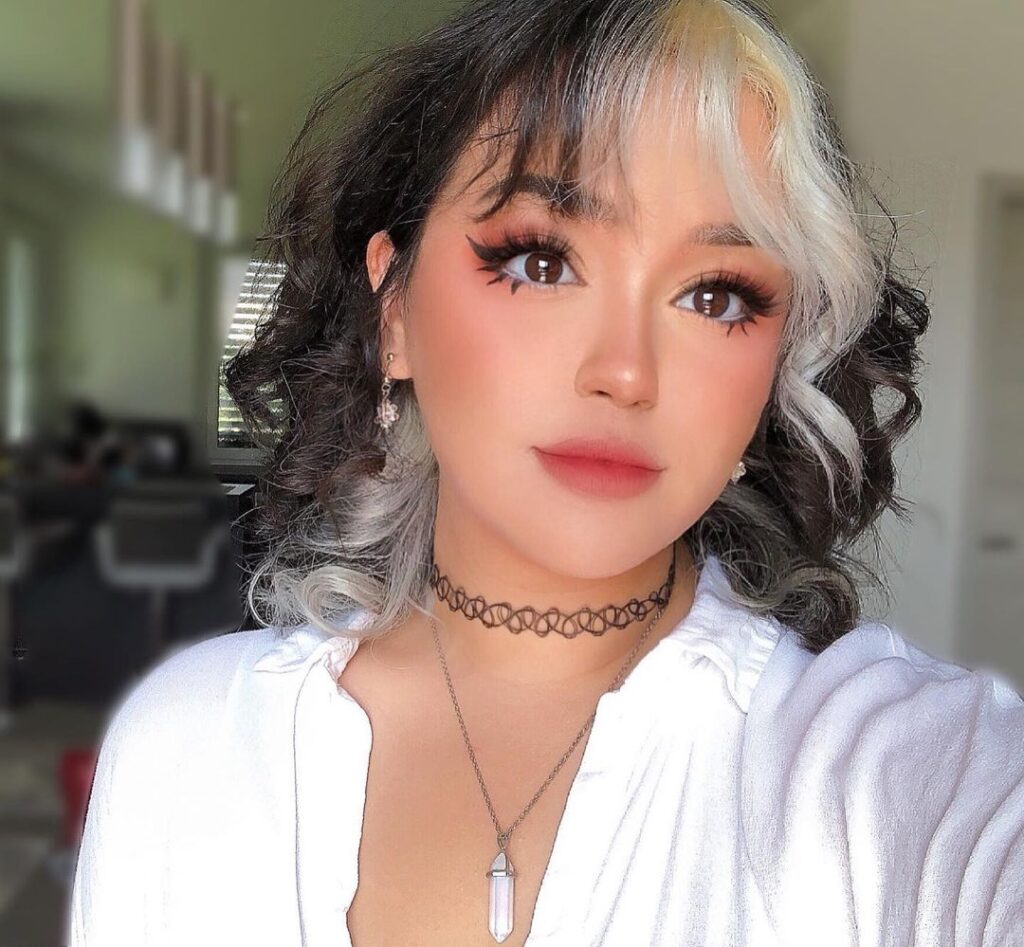 Mecha branca no cabelo: o que é, tutoriais e 40 inspirações