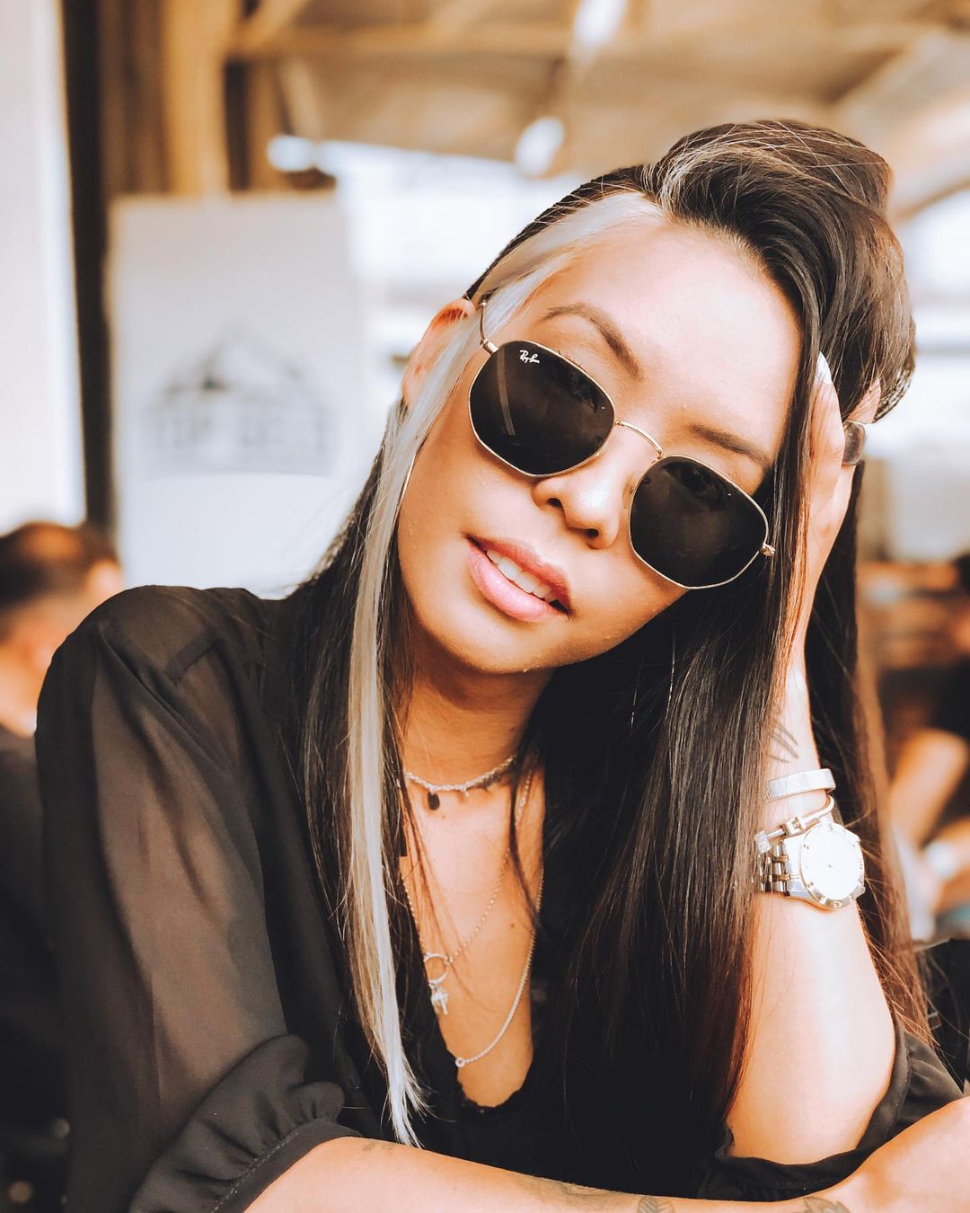 Mecha branca no cabelo: o que é, tutoriais e 40 inspirações