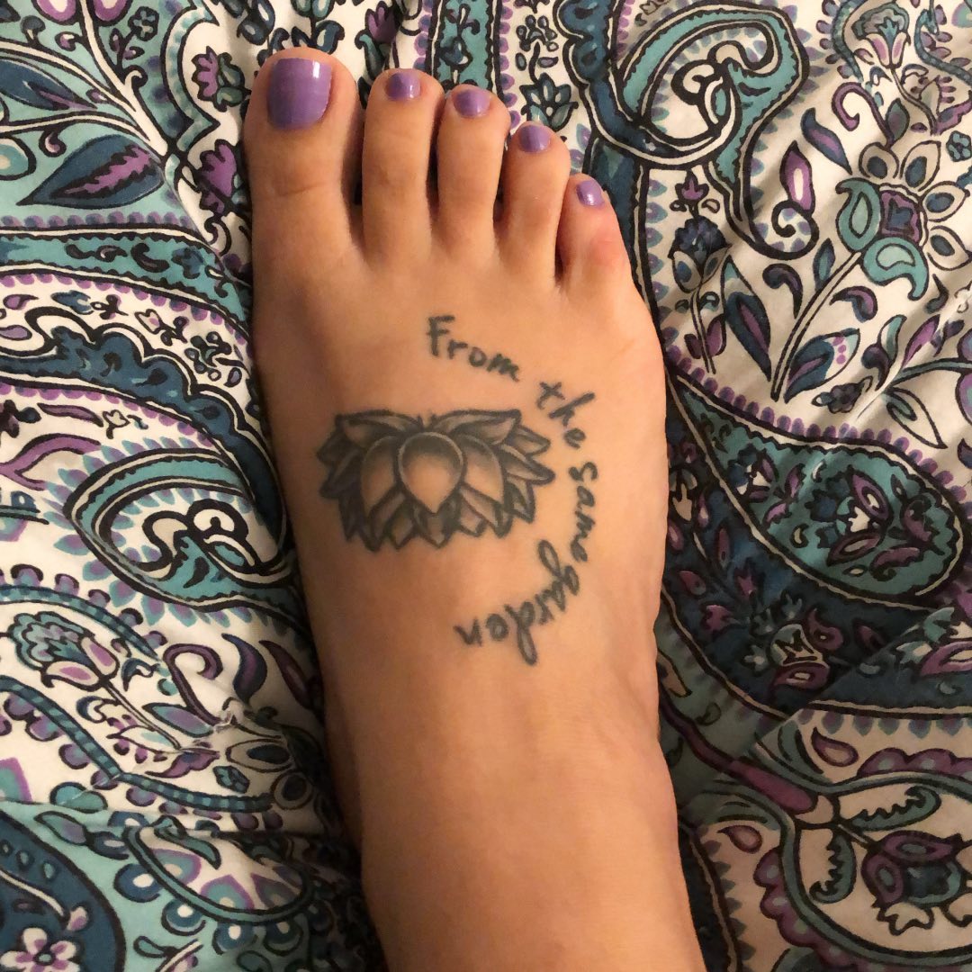 tatuagem no pé 108
