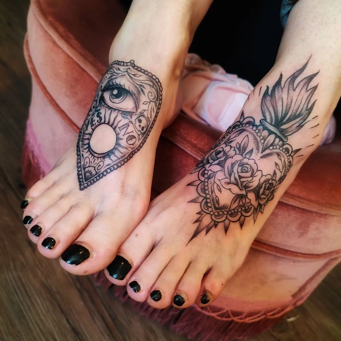 tatuagem no pé 6