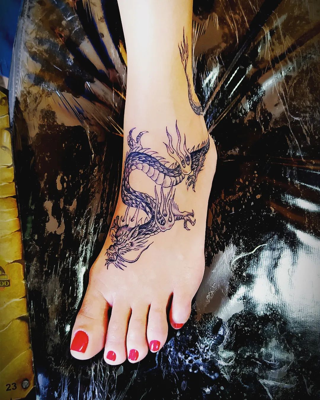 tatuagem no pé 53
