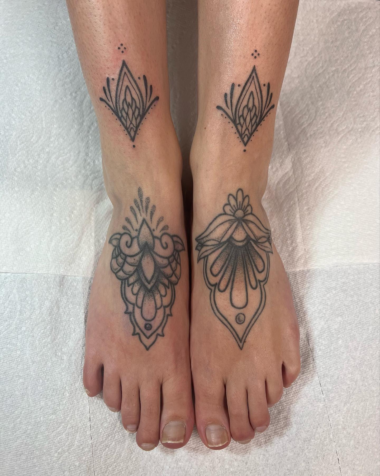 tatuagem no pé 34