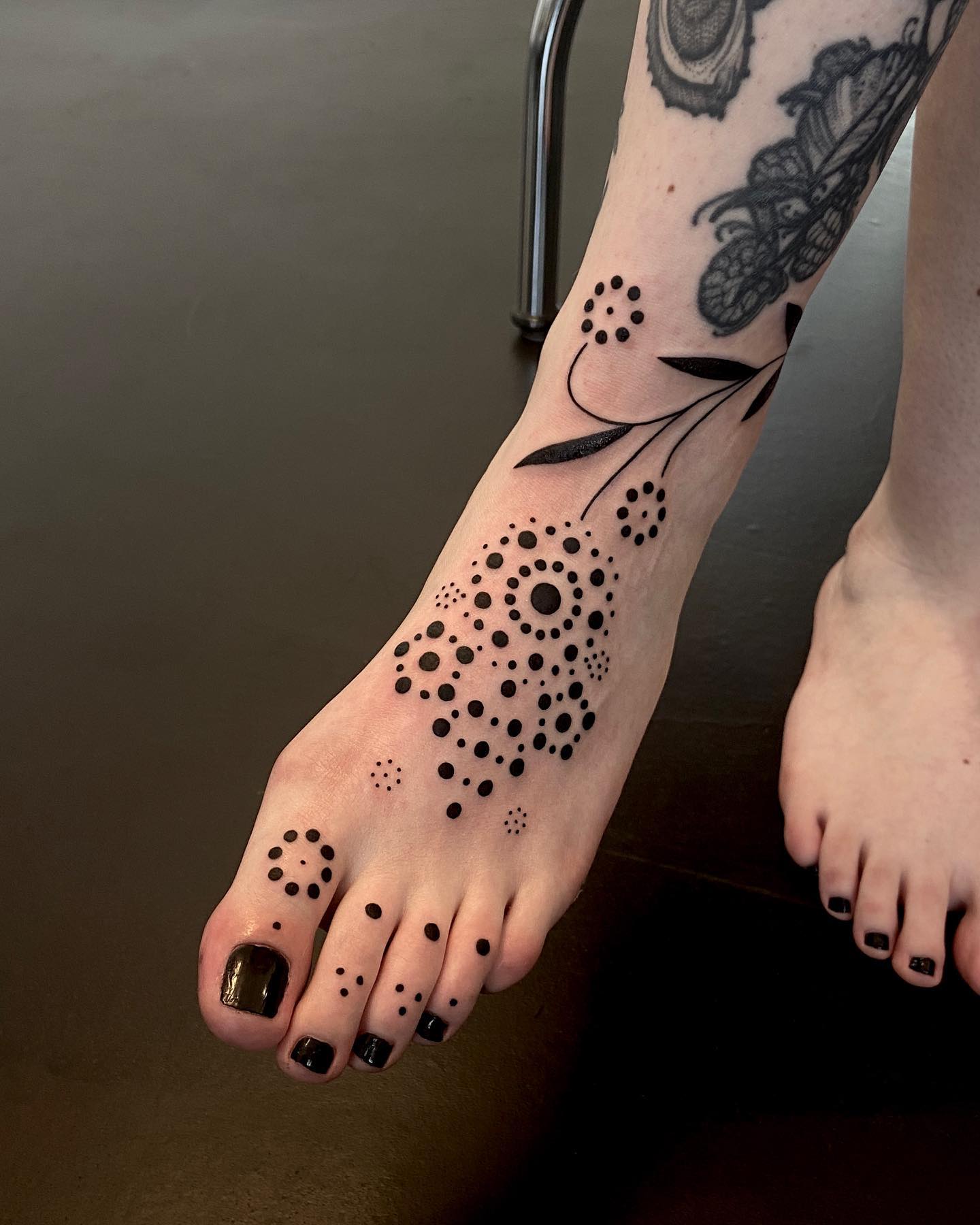 tatuagem no pé 150
