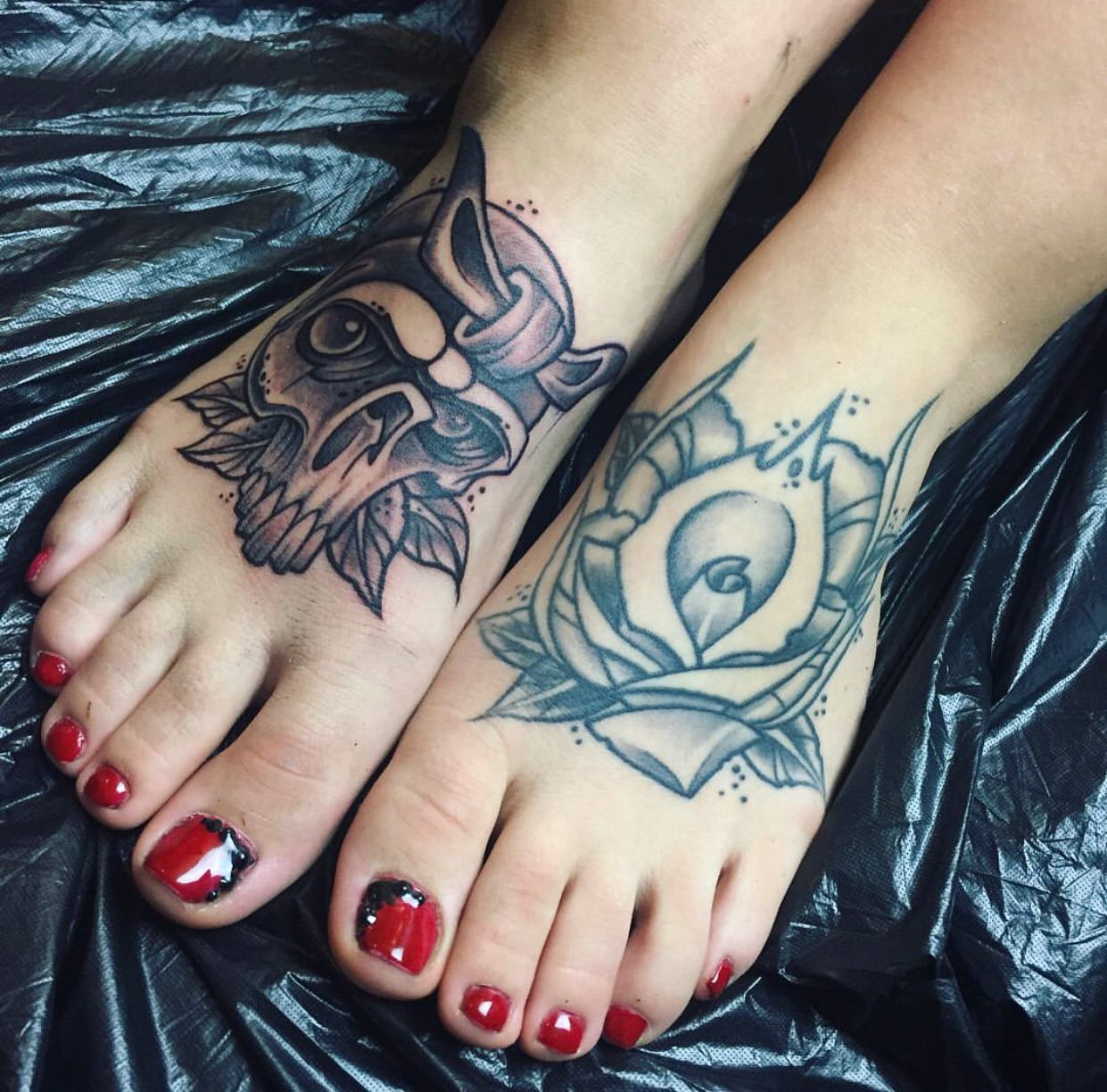 tatuagem no pé 151