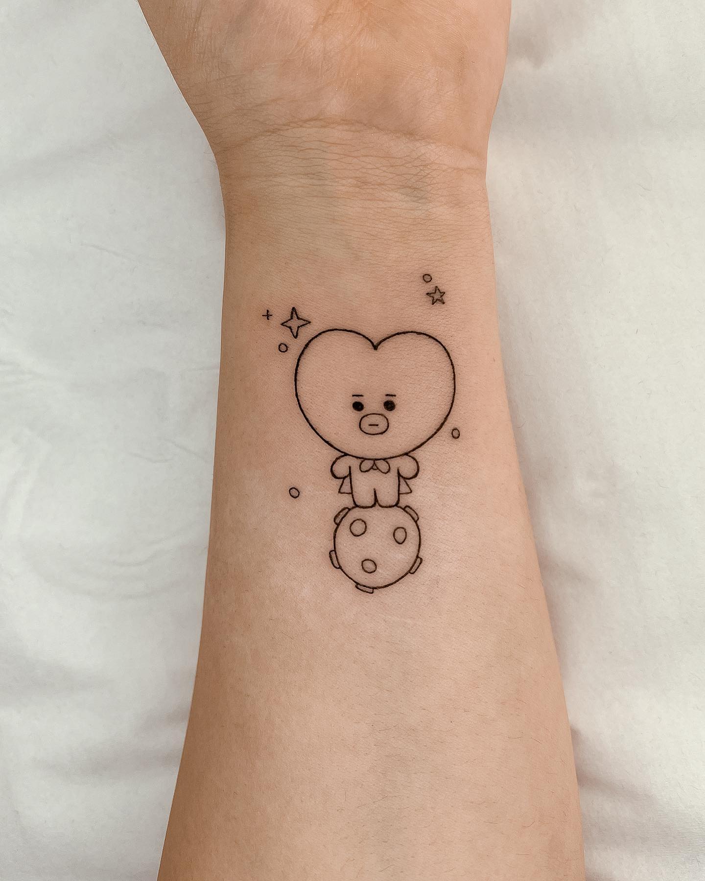 tatuagem do bts