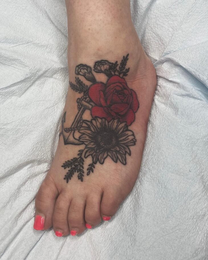 tatuagem no pé 26