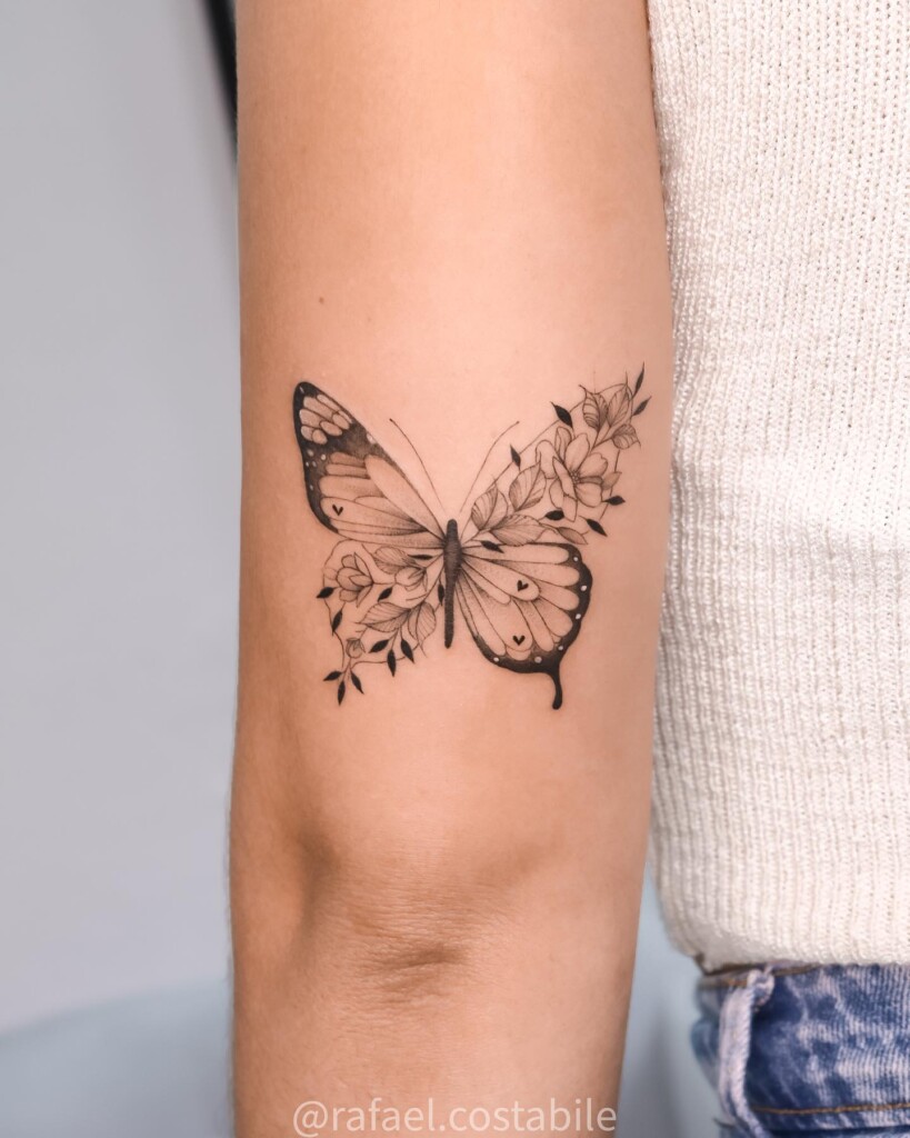 tatuagem de borboleta