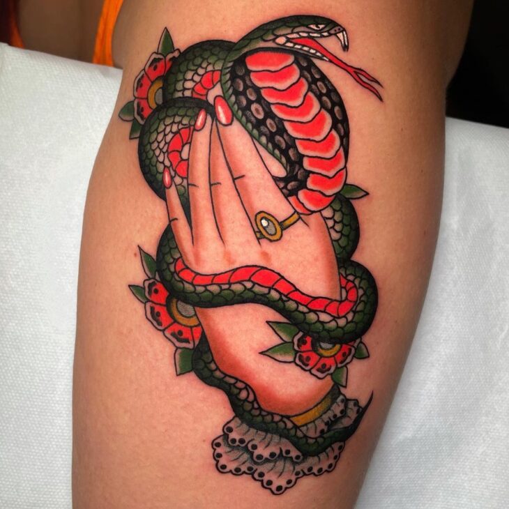 tatuagem de cobra 124