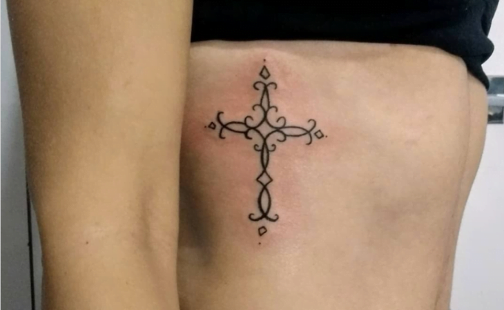 tatuagem de cruz 82